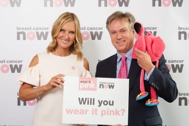 Henry Smith MP wears Pink for Breast Cancer