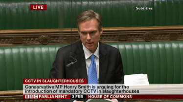 Crawley MP hails CCTV in Slaughterhouses Update