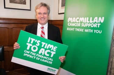 Henry Smith MP calls for Greater Support for Cancer Patients