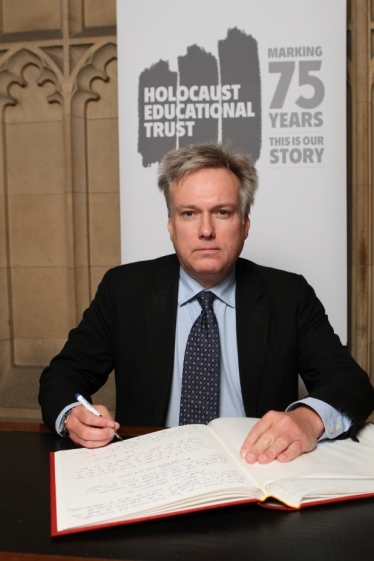 Crawley MP signs Holocaust Educational Trust Book of Commitment