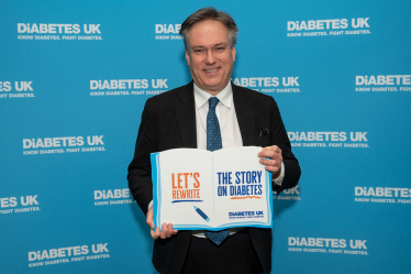 Henry Smith MP backing Diabetes UK Campaign for Better Care